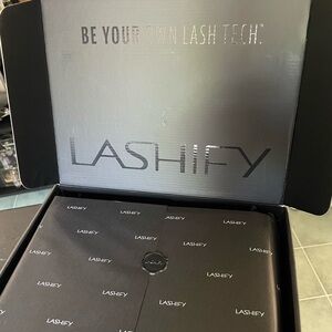 Lashify Control Kit, Black, Amplify, Regular + Blow Speed Dryer & Charcoal Swabs